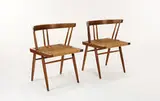 George Nakashima, Grass-seat chairs (3)