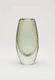Sven Palmqvist, Crystal vase, c. 1955, Orrefors