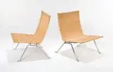 Poul Kjaerholm, PK 22 chairs (2)