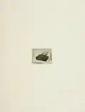 Jasper Johns, Light Bulb (from 1st Etchings, 2nd State), 1969, Etching