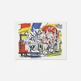 Fernand Léger, The Great Parade, 1955, lithograph in colors