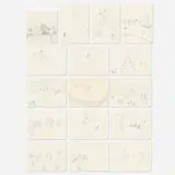 Circus portfolio by Alexander Calder, 1964, sixteen offset lithographs, sold Feb 2020