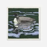 Neil Welliver, Loon, 1988, screenprint in colors