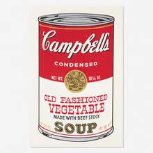 Andy Warhol, Old Fashioned Vegetable from Campbell's Soup II, 1969, screenprint in colors