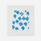 Wallflowers by Donald Sultan, 2008, screenprint on paper, sold Feb 2020