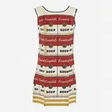 The Souper Dress by Andy Warhol, Screenprint in colors on paper dress, sold Feb 2020
