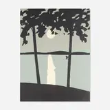 Alex Katz, Luna Park 2, 1973, screenprint in colors