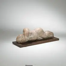 Abbot Lawrence Pattison, untitled (Reclining Figure), 1960s, carved marble