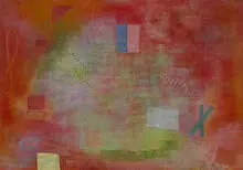 Berne #672 by Robert Natkin, 1979, acrylic on canvas, sold Nov 2003