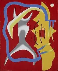Charles Biederman, untitled, 1936, oil on linen