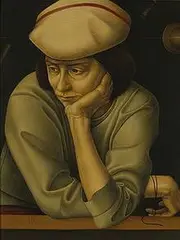 Jules Kirschenbaum, Day Dream, tempera on masonite