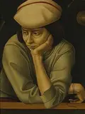 Jules Kirschenbaum, Day Dream, tempera on masonite