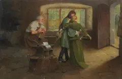 John Arthur Lomax, The Blacksmith's Shop