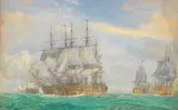 Irwin John David Bevan, Brunswick and Vengeur, Glorious 1st June