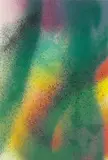 Katharina Grosse, Ohne Titel, 2007, Monotypie auf Velin