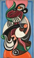 Auguste Herbin, Composition, 1925, Öl auf Leinwand