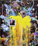 Fiona Rae, This Instantaneous Eternal, 2009, oil and acrylic on canvas
