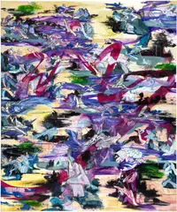 Suling Wang, Untitled, 2005, oil and acrylic on canvas