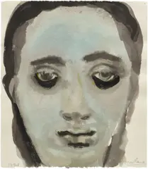 Marlene Dumas, Untitled, 1994, watercolor on paper