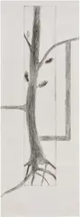 Albert Oehlen, Untitled, 1991, etching and graphite on paper