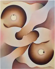 Angela Heisch, Blushing Cheeks, 2020, oil on linen over panel