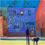Deborah Brown, Yard Tree, 2022, oil on canvas