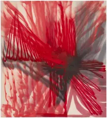 Andrea Marie Breiling, The Devil's Fool, 2021, acrylic and spray paint on canvas