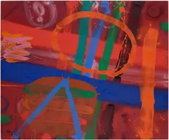 Albert Irvin, Sandymount, 1987, acrylic on canvas