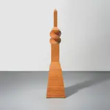 Allen Bertoldi, Twisting Spike, 1974, plywood