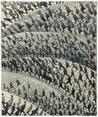 Juan Genovés, Convergencia, 1967, acrylic on canvas