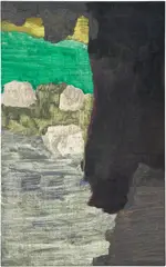 Andreas Eriksson, Cave, 2014, oil on canvas over panel