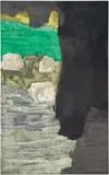 Andreas Eriksson, Cave, 2014, oil on canvas over panel