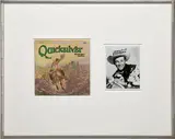 Richard Prince, Happy Trails, 2007, found album cover and photograph, in artist's frame