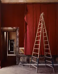 Robert Polidori, Velours Frappé et l'Echelle from Château de Versailles, 1985, Chromogenic print, flush-mounted