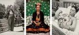 Nickolas Muray and Juan Guzmán Unknown Photographer, Three works: (i) Untitled; (ii) Frida Kahlo on Bench; (iii) Frida in hospital painting cast, 1939, (i, iii) gelatin silver print (ii) color carbon print