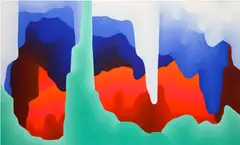 Sam Friedman, Untitled, 2020, acrylic on canvas
