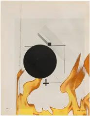 Wade Guyton, Untitled (103 Aus: A 41), 2007, Epson DURABrite inkjet on book page