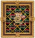 Rashaad Newsome, Adrinka Hemaa, 2012, paper collage on paper, in artist's frame