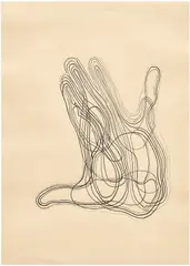 Gabriel Orozco, Untitled, 2000, graphite and ink on paper