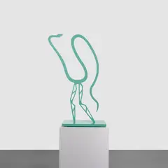 Alejandro Cardenas, Sea Krait Gerwalk Mode, 2021, lacquered aluminum