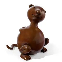 Tom Otterness, Mouse, 2007, bronze