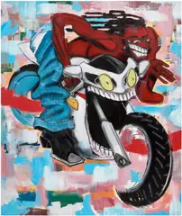 Logan Sylve, Good Buy, 2022, acrylic on canvas