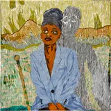 Option Nyahunzvi, Mupoterwi, 2021, acrylic, oil and paper on canvas