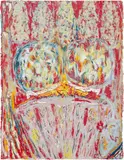 Mimi Lauter, Untitled, 2018, soft pastel and oil pastel on paper