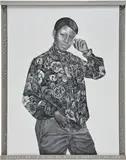 Alannah Farrell, Untitled, 2015, oil on canvas, in artist's frame