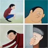 Yusuke Hanai, Four works: (i-iv) Untitled