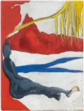Chris Ofili, Lazarus 3, 2006, oil on canvas