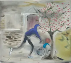 Sophie von Hellerman, Future Past and Present, 2020, acrylic on canvas