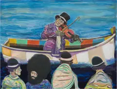 Ryan Mosley, Songs for the sea, 2019, oil on canvas