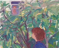 No Pets Allowed by Makiko Kudo, 2015, oil on canvas, sold Sep 2026